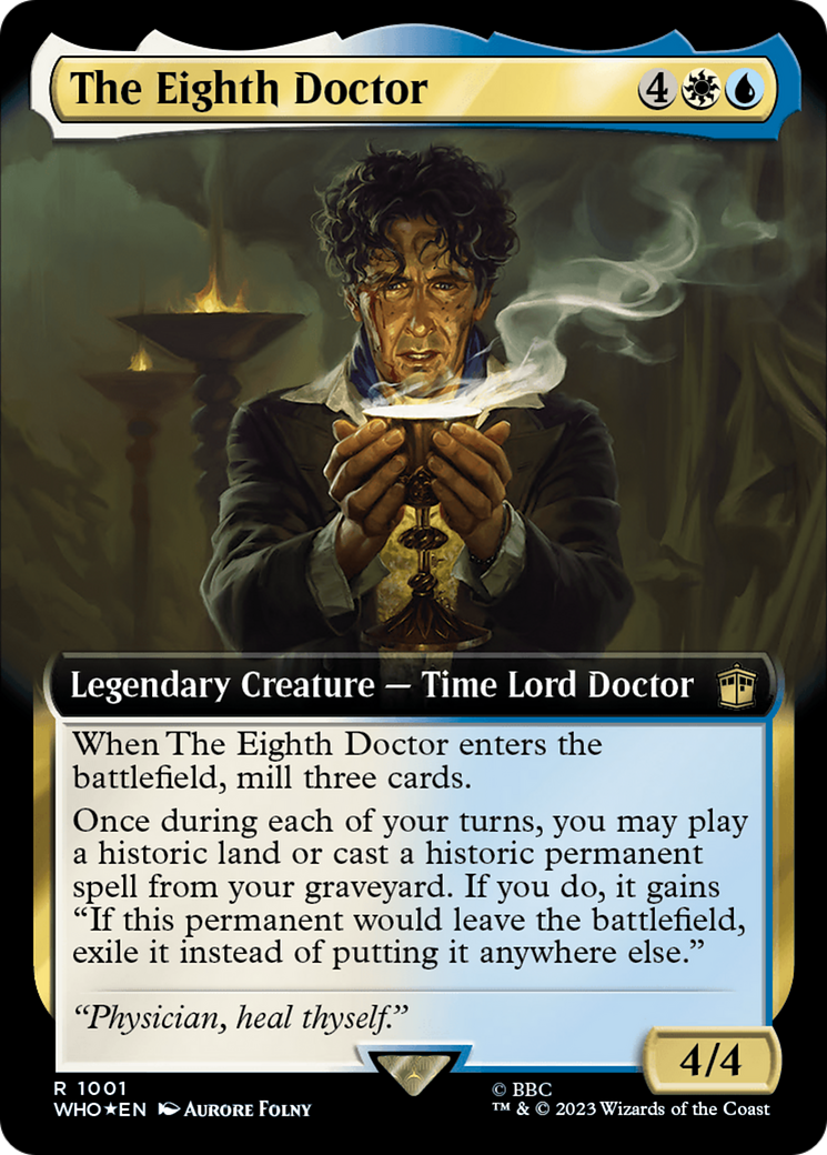 The Eighth Doctor (Extended Art) (Surge Foil) [WHO - 1001]