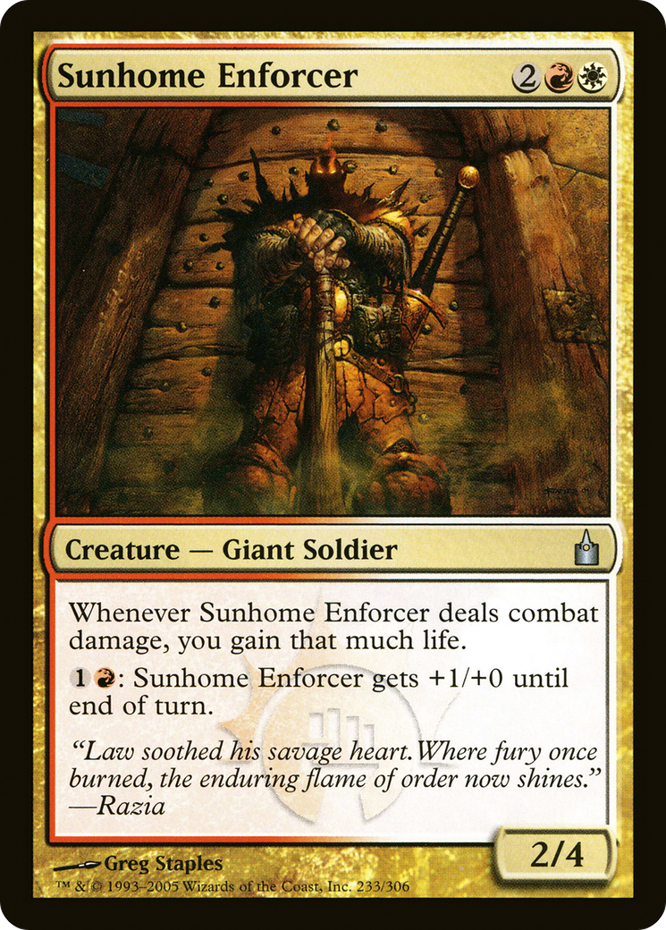 Sunhome Enforcer [RAV - 233]