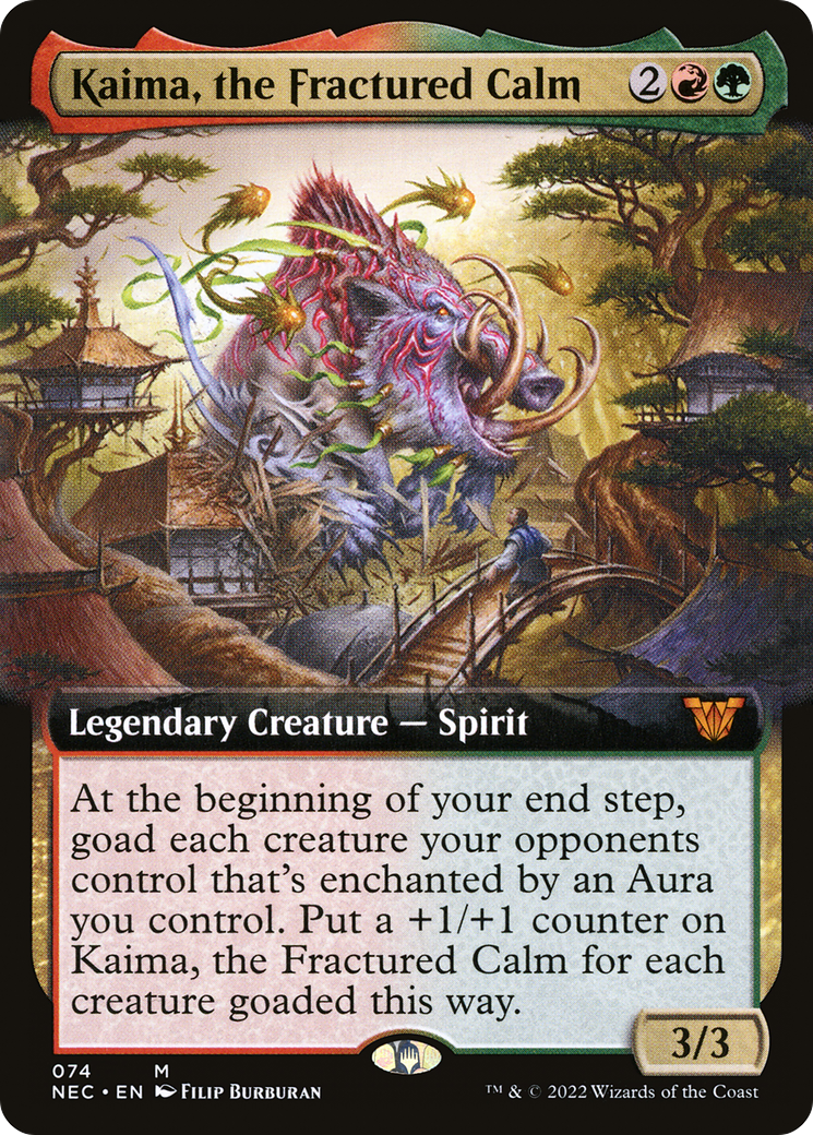 Kaima, the Fractured Calm (Extended Art) [NEC - 74]