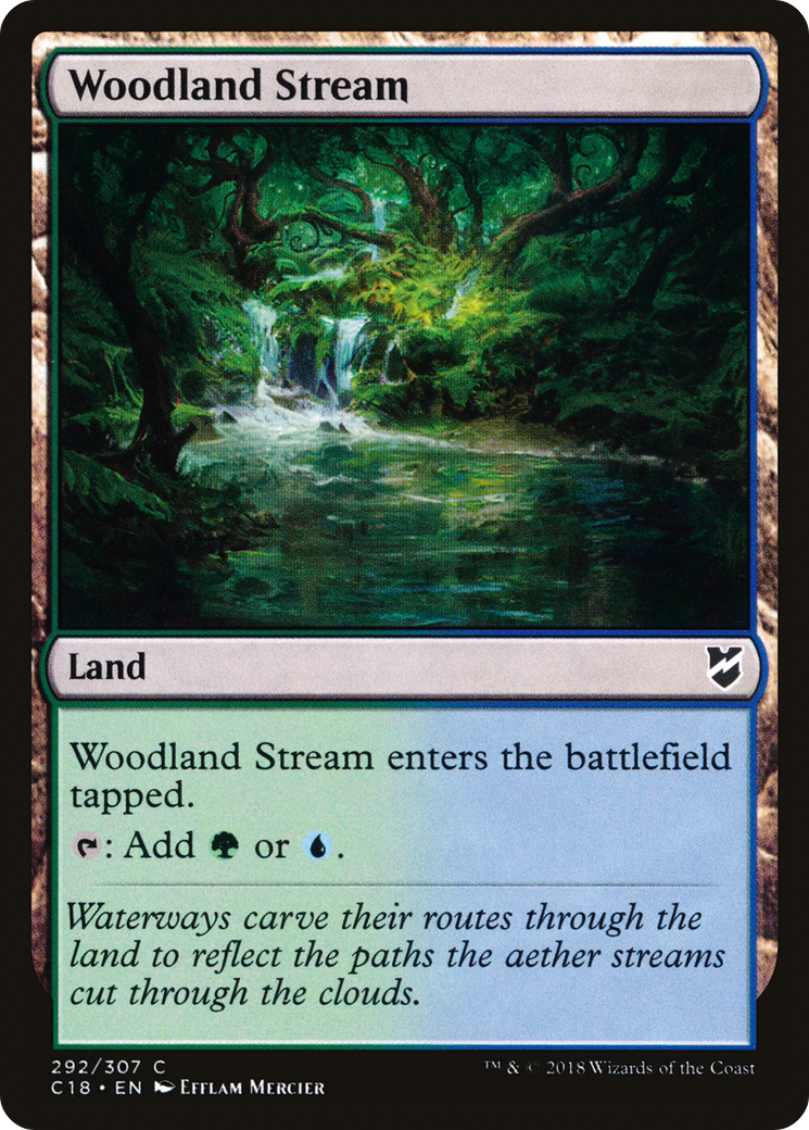 Woodland Stream [C18 - 292]