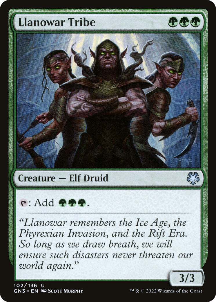 Llanowar Tribe [GN3 - 102]
