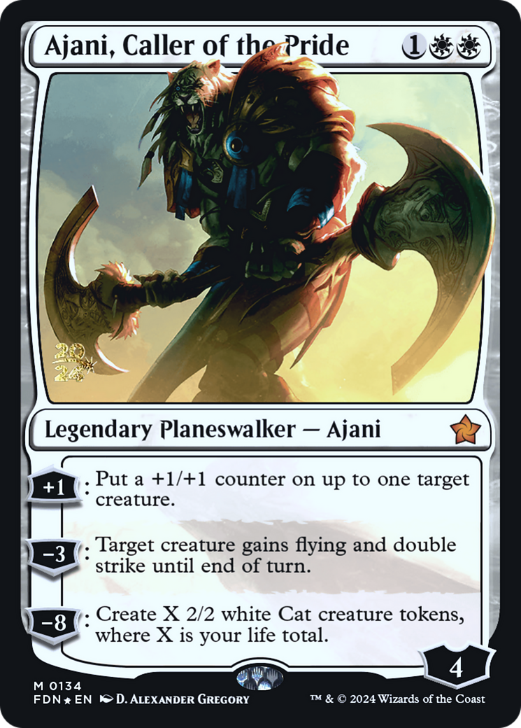 Ajani, Caller of the Pride [PRE - 134]