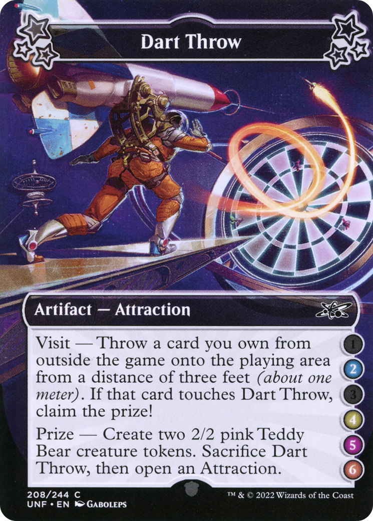 Dart Throw (2-4-5-6) [UNF - 208]