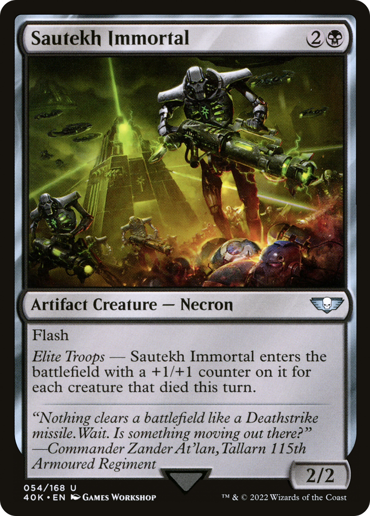 Sautekh Immortal [40K - 54]