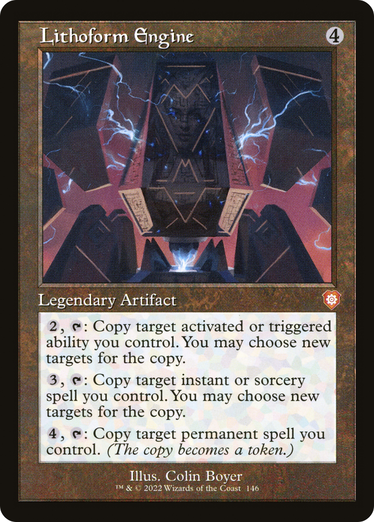 Lithoform Engine (Retro Frame) [BRC - 146]