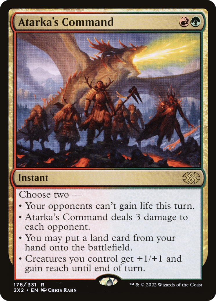 Atarka's Command [2X2 - 176]