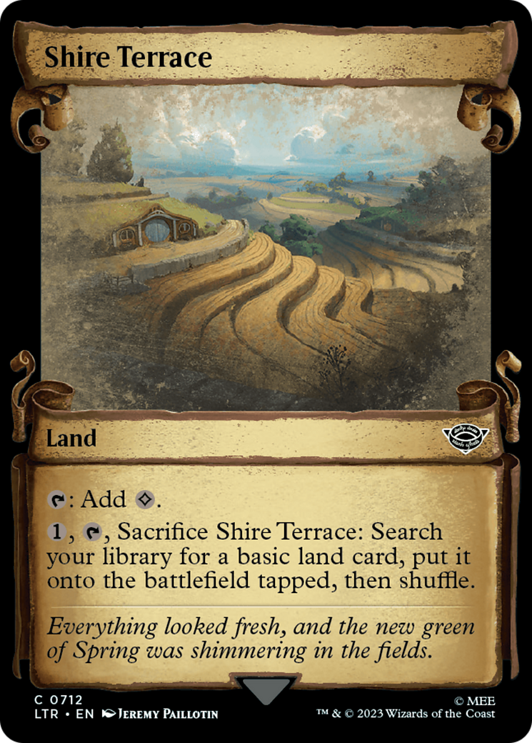 Shire Terrace (Showcase Scrolls) [LTR - 712]