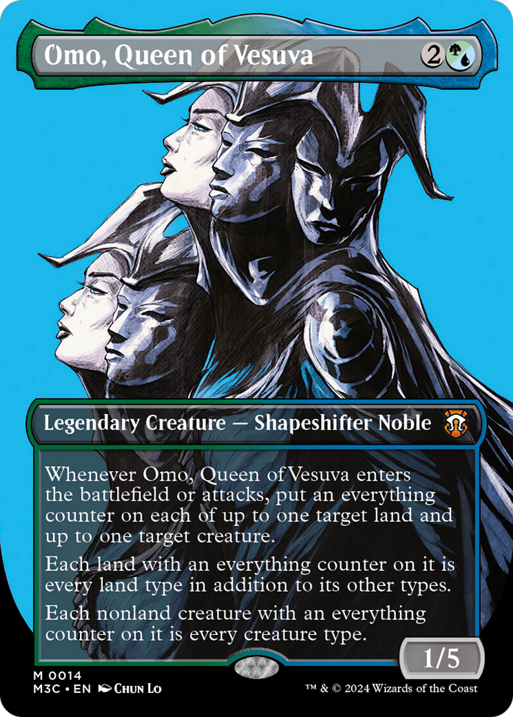 Omo, Queen of Vesuva (Borderless) [M3C - 14]
