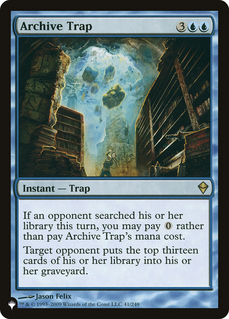 Archive Trap [LIST - 41/249]