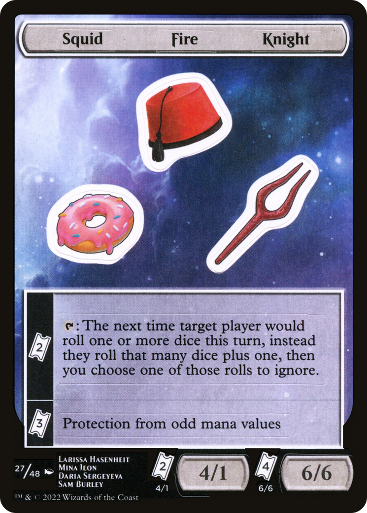 Squid Fire Knight [UNF - 27]