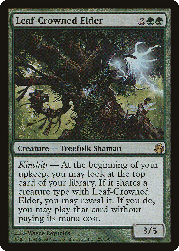 Leaf-Crowned Elder [MOR - 128]