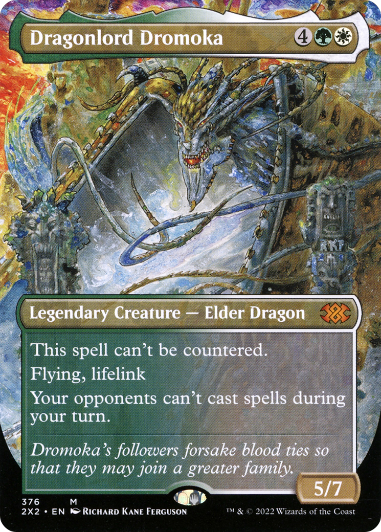 Dragonlord Dromoka (Borderless) [2X2 - 376]