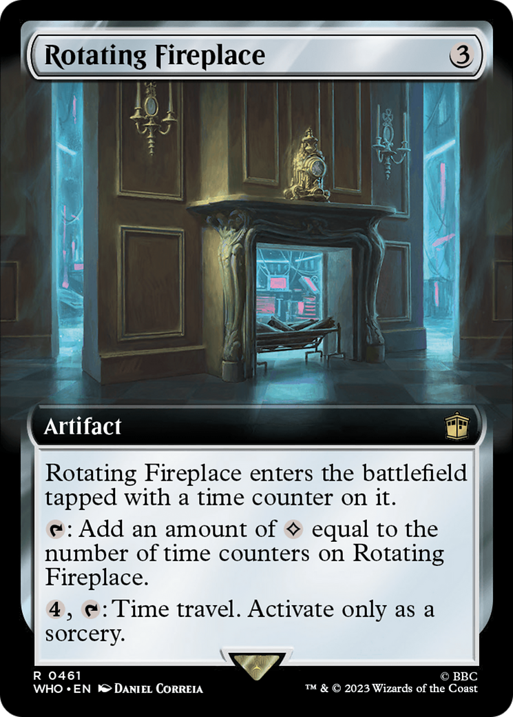 Rotating Fireplace (Extended Art) [WHO - 461]