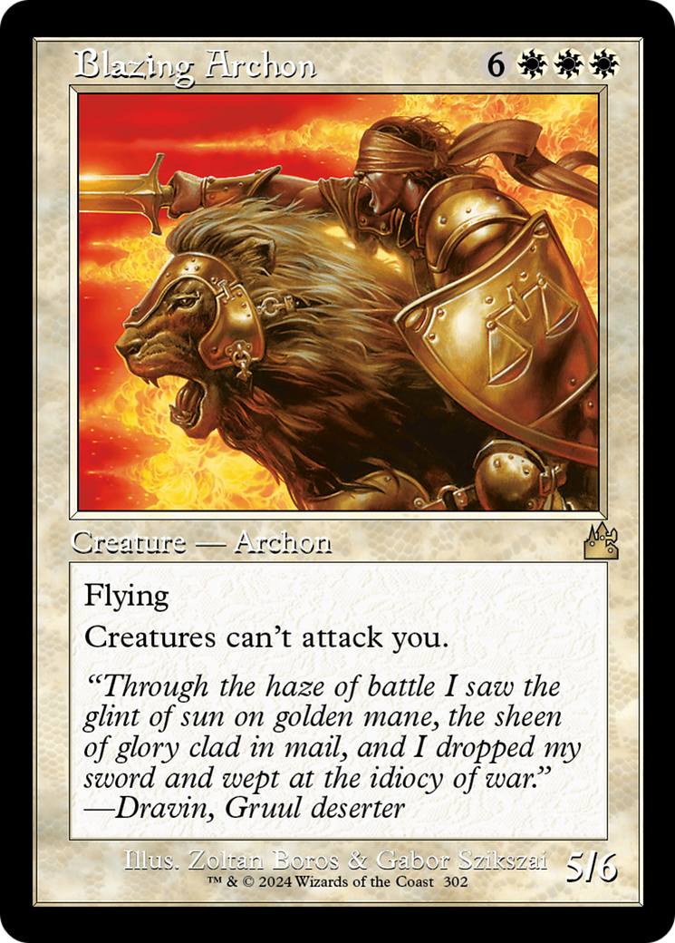 Blazing Archon (Retro Frame) [RVR - 302]