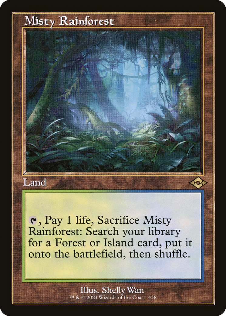 Misty Rainforest (Retro Frame) [MH2 - 438]