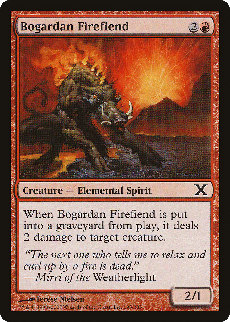 Bogardan Firefiend [10E - 193]