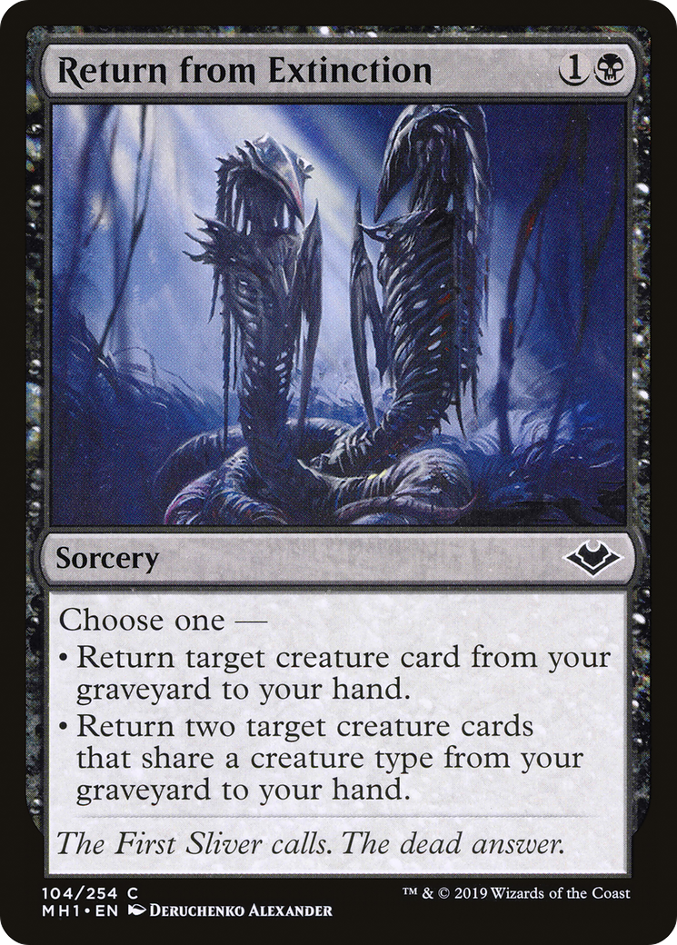 Return from Extinction [MH1 - 104]