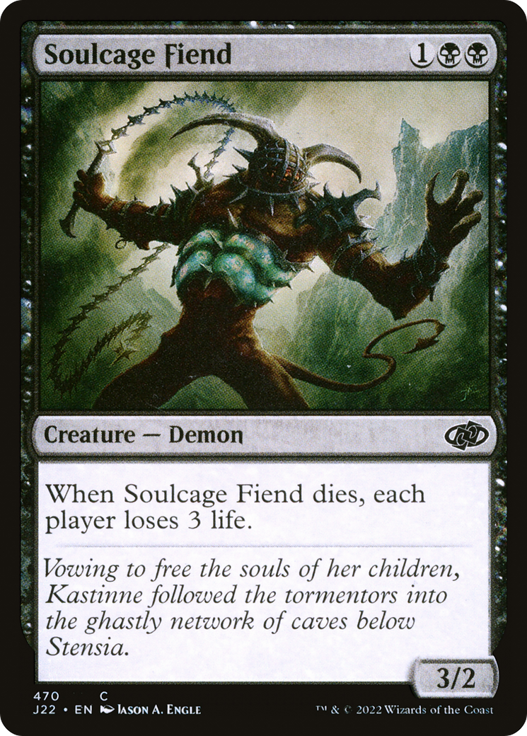 Soulcage Fiend [J22 - 470]