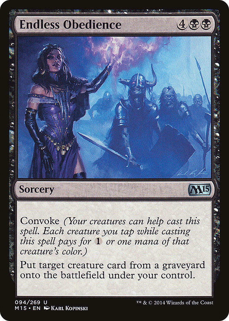 Endless Obedience [M15 - 94]