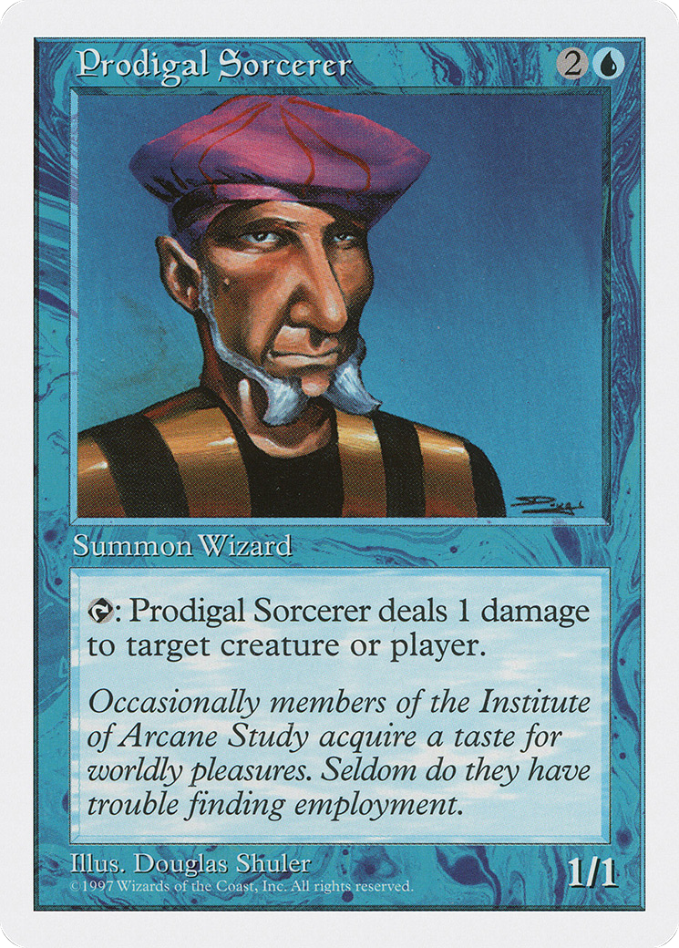 Prodigal Sorcerer [5ED - N/A]