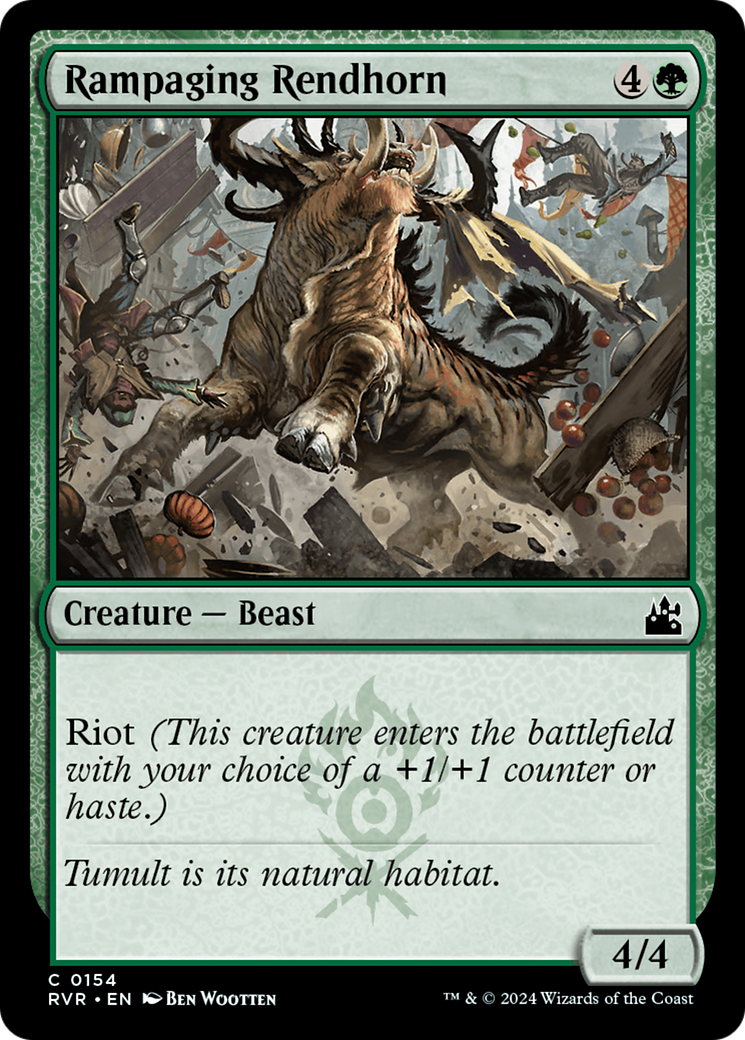 Rampaging Rendhorn [RVR - 154]
