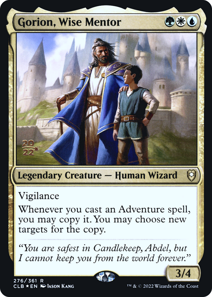 Gorion, Wise Mentor [PRE - 276]