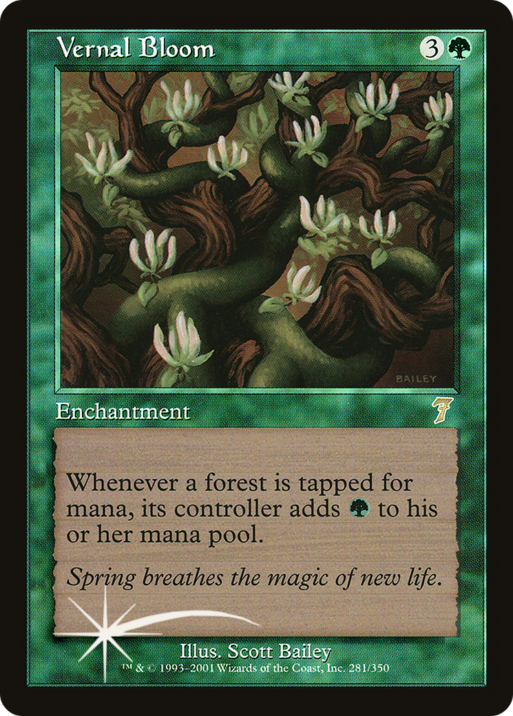 Vernal Bloom (7ED-281★) - 7th Edition