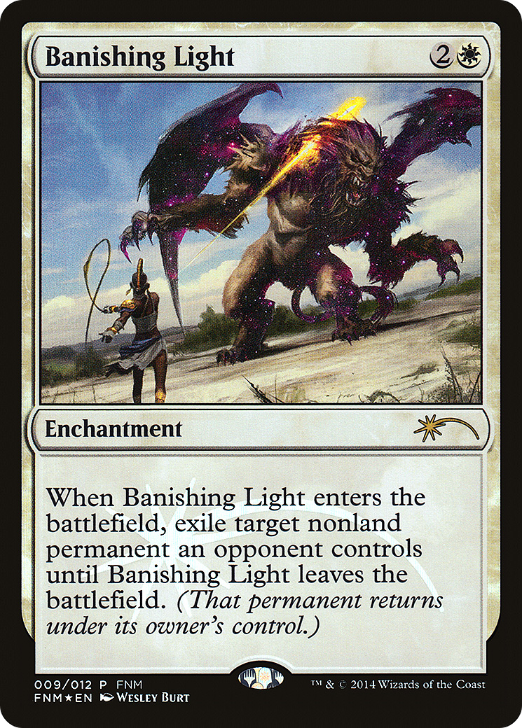 Banishing Light (FNM-009) - Friday Night Magic 2014 Foil