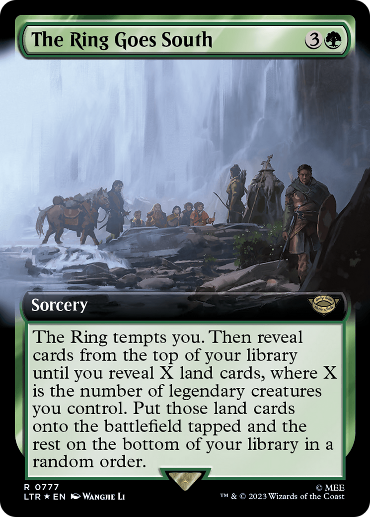 The Ring Goes South (Extended Art) (Surge Foil) [LTR - 777]