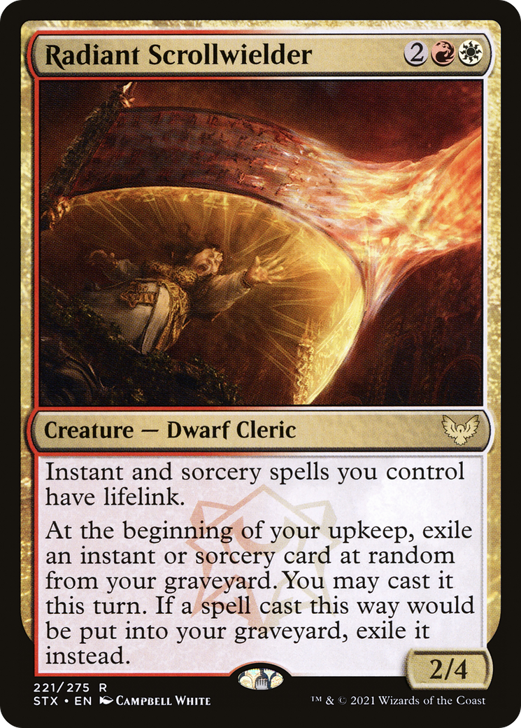Radiant Scrollwielder [STX - 221]