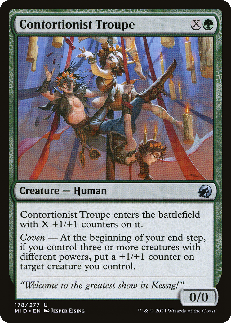 Contortionist Troupe [MID - 178]
