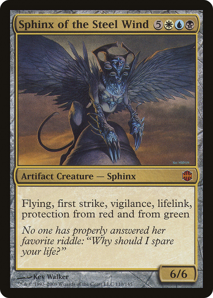 Sphinx of the Steel Wind [ARB - 110]