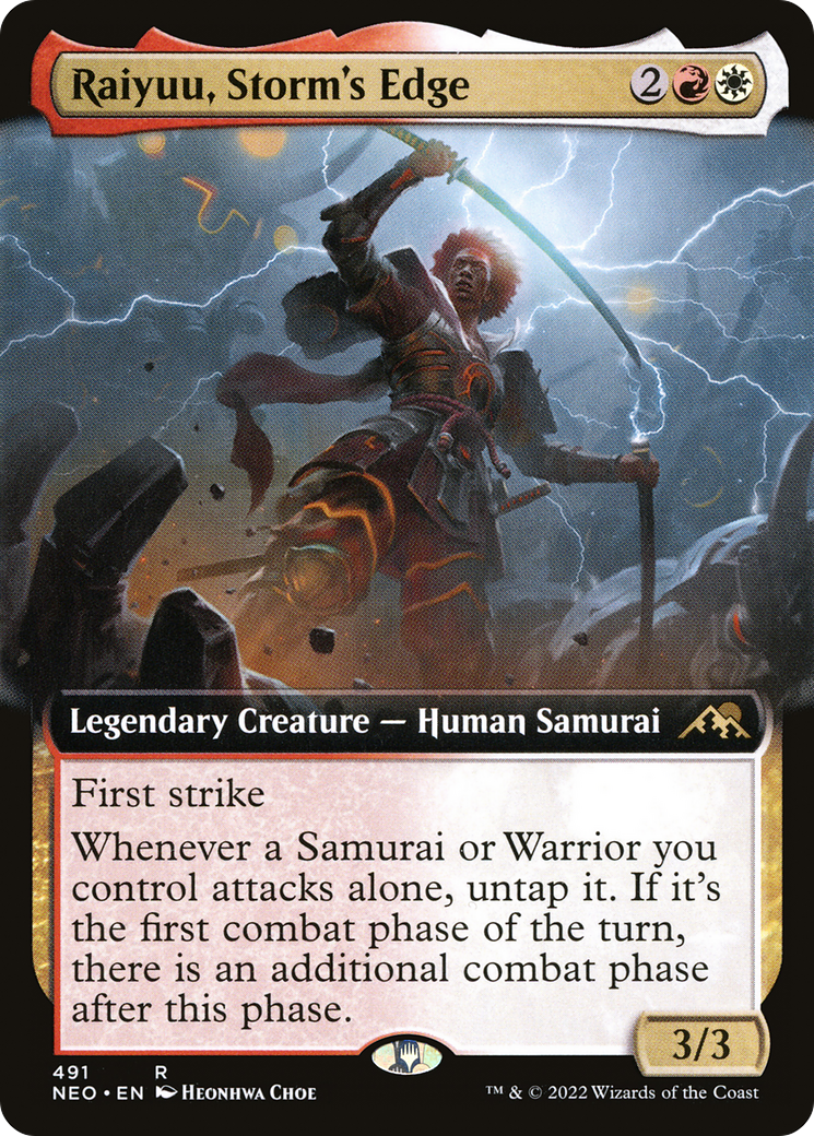 Raiyuu, Storm's Edge (Extended Art) [NEO - 491]