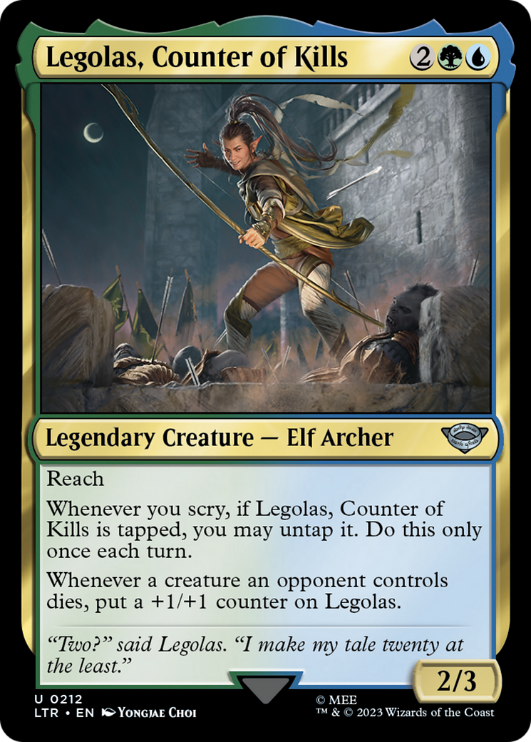 Legolas, Counter of Kills [LTR - 212]