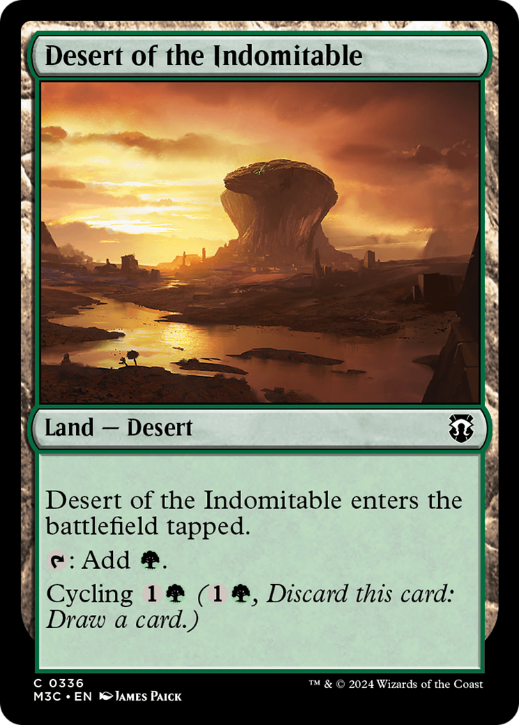 Desert of the Indomitable [M3C - 336]