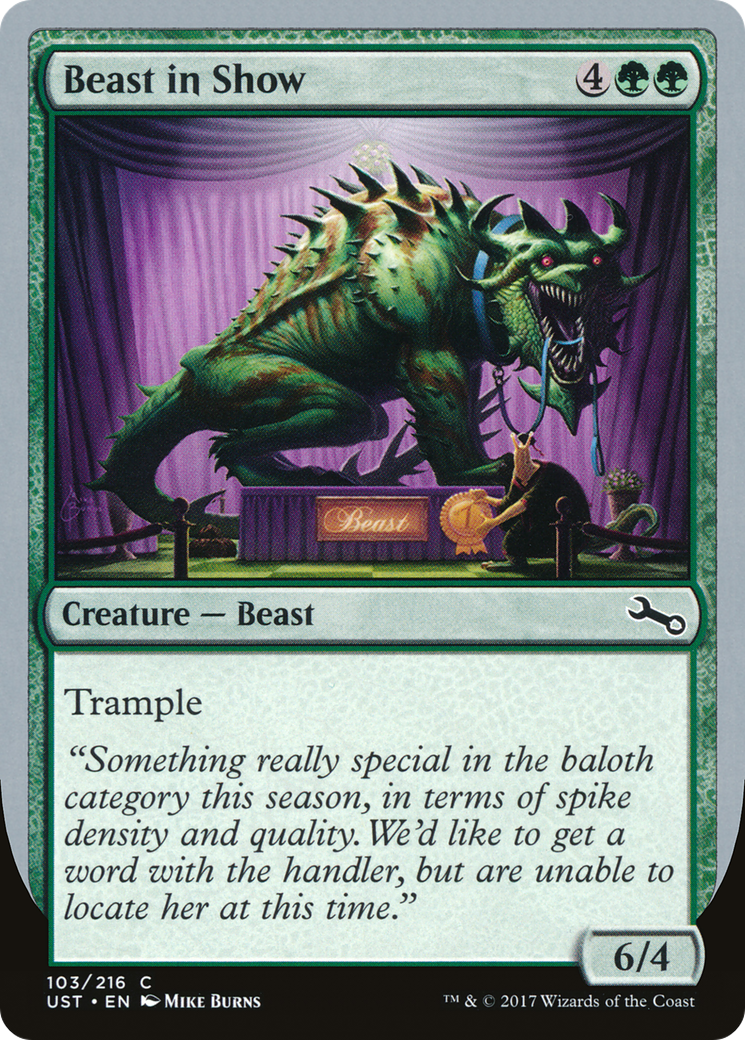 Beast in Show (C) [UST - 103]