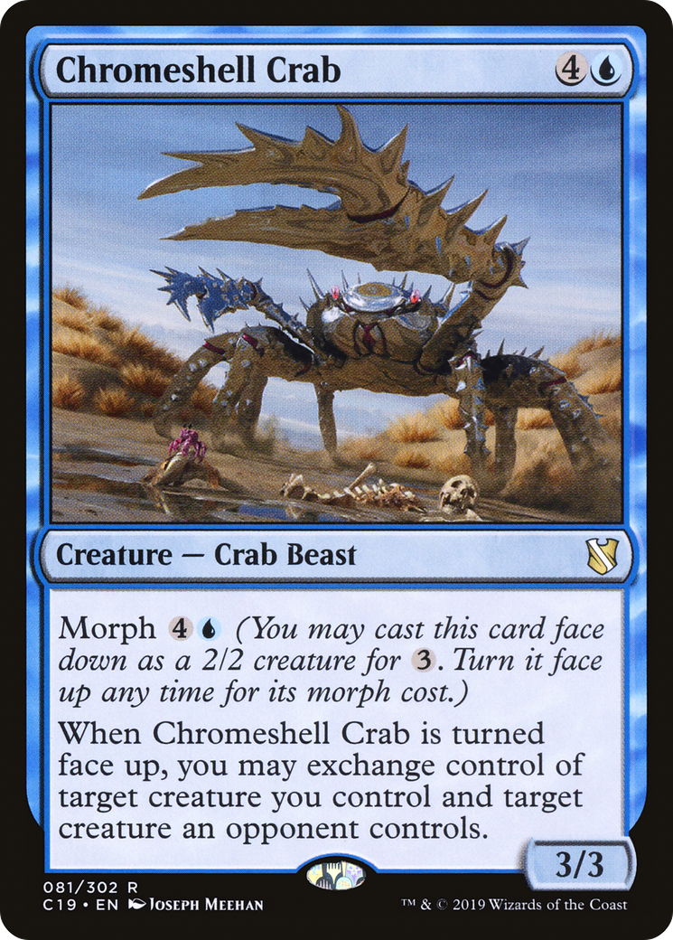 Chromeshell Crab [C19 - 81]