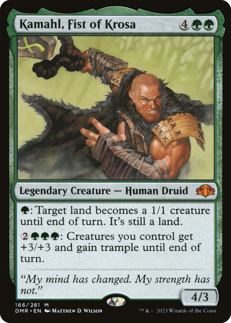Kamahl, Fist of Krosa [DMR - 166]