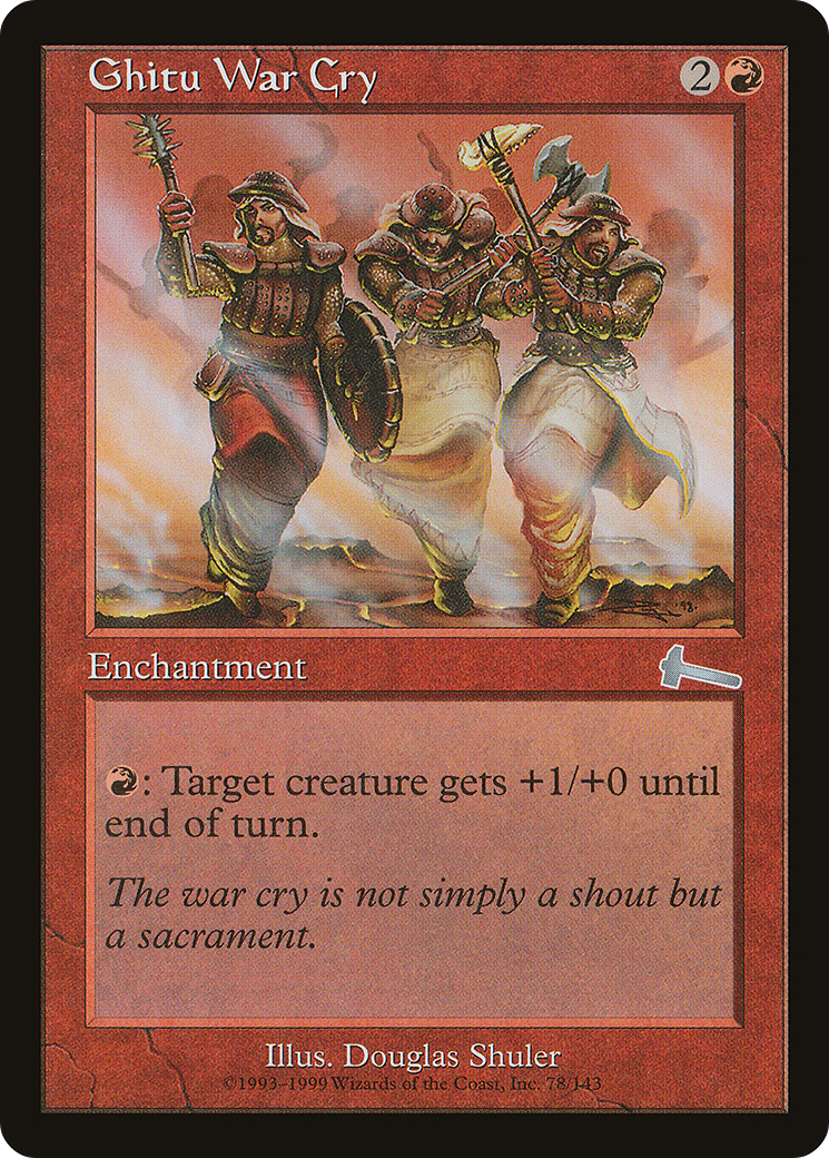 Ghitu War Cry [ULG - 78]