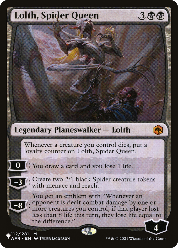 Lolth, Spider Queen [LIST - 112/281]