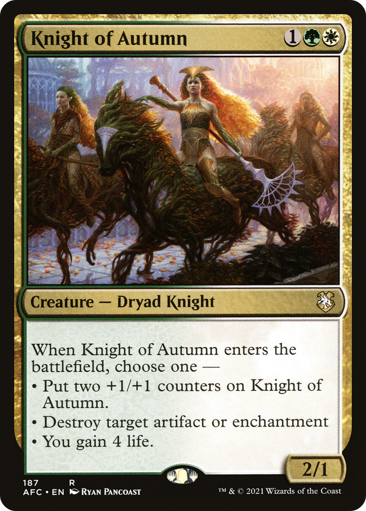 Knight of Autumn [AFC - 187]