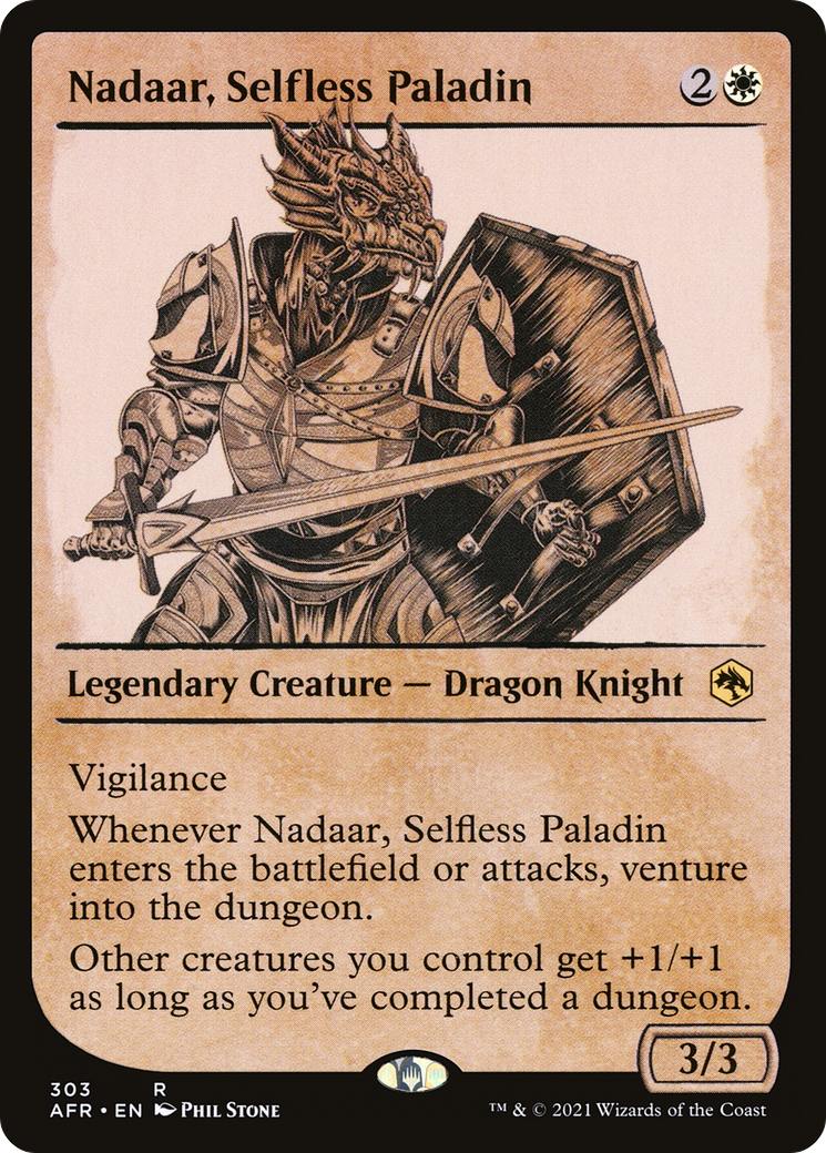 Nadaar, Selfless Paladin (Showcase) [AFR - 303]