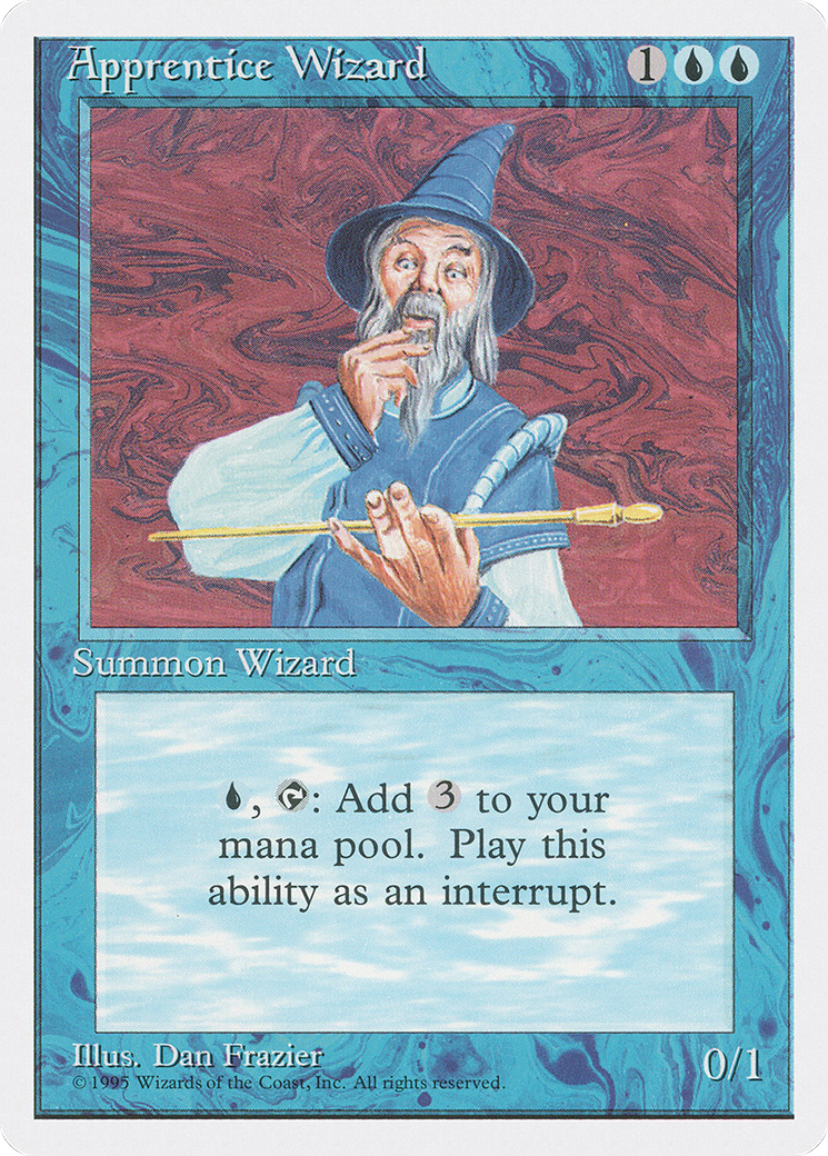 Apprentice Wizard [4ED - N/A]