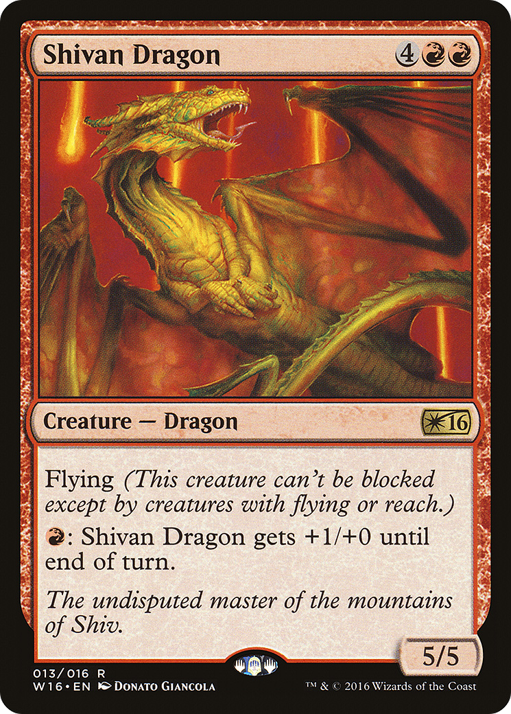Shivan Dragon [W16 - 13]