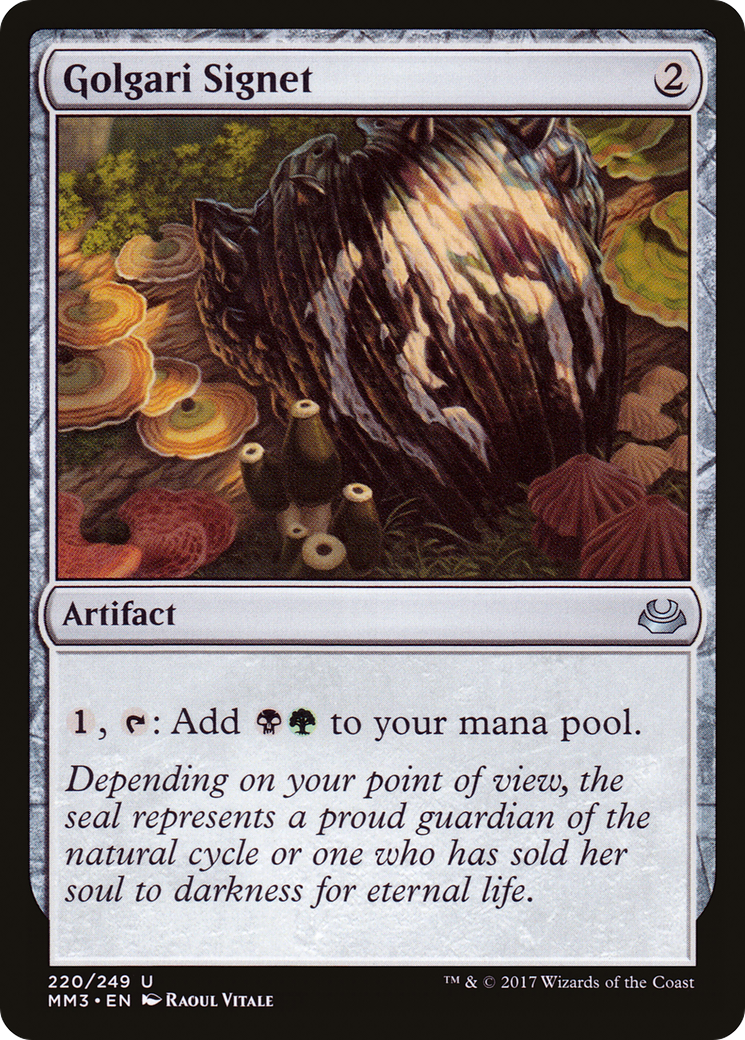 Golgari Signet [MM3 - 220]