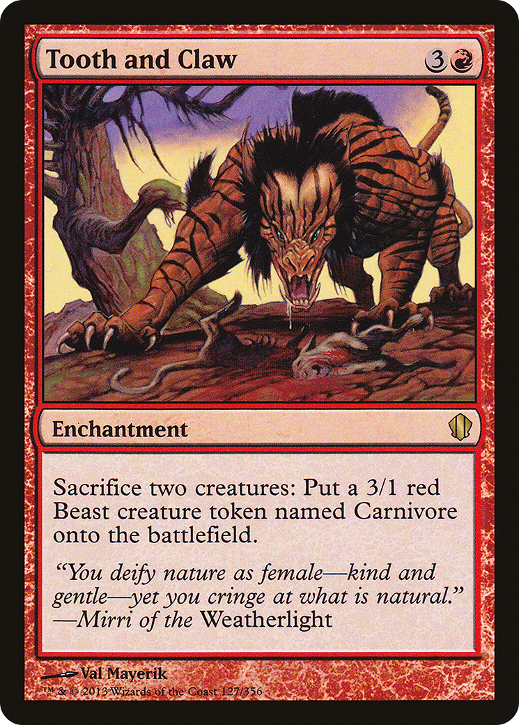 Tooth and Claw [C13 - 127]