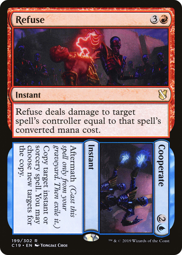 Refuse // Cooperate [C19 - 199]