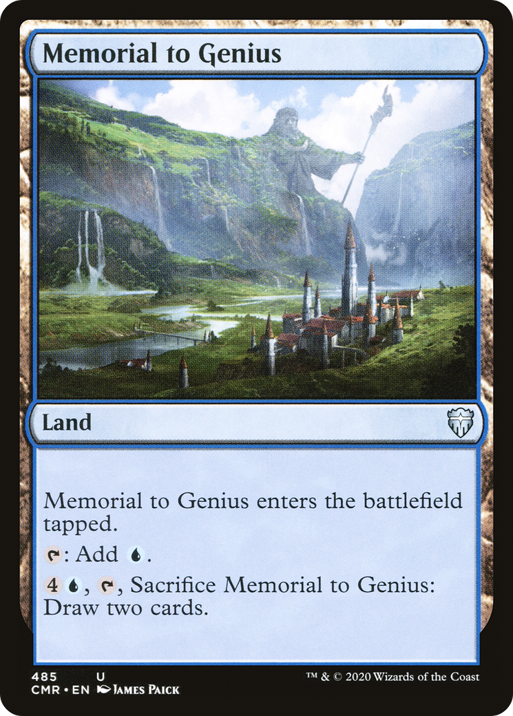 Memorial to Genius [CMR - 485]