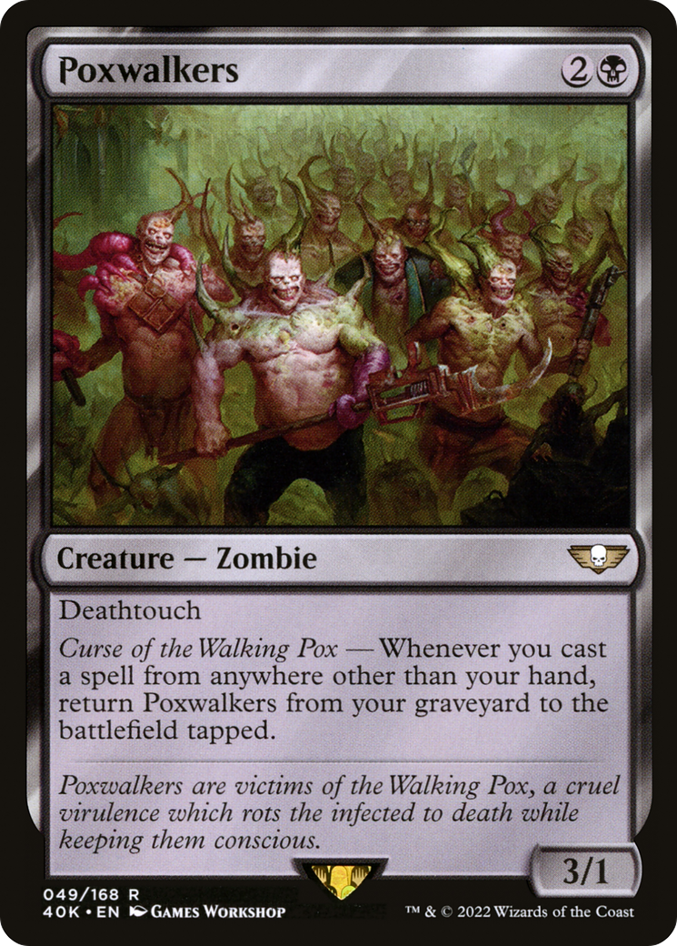 Poxwalkers [40K - 49]