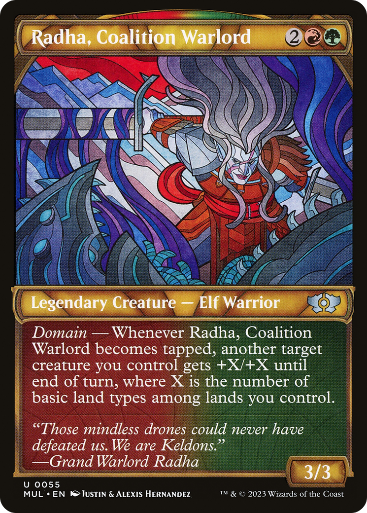 Radha, Coalition Warlord [MUL - 55]